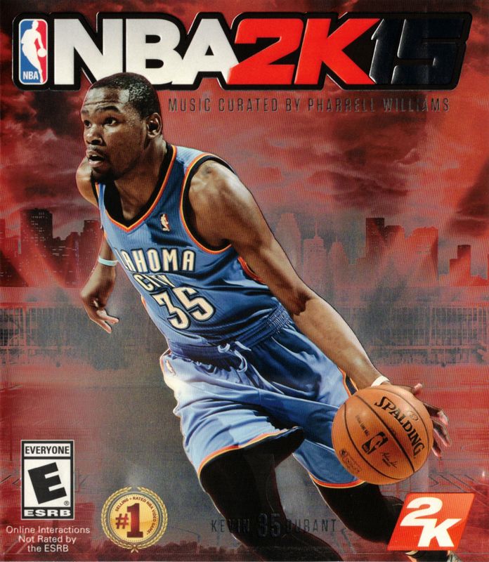 NBA 2K15 box art for Xbox 360